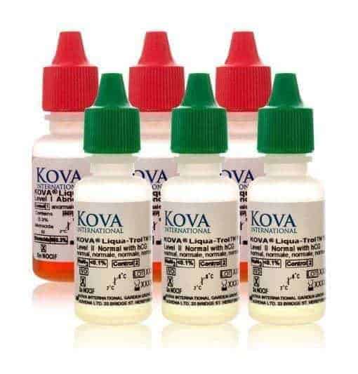 KOVA Liqua-Trol Level I (Abnormal) and Level II 6 x 15ml | Medical Supply Company