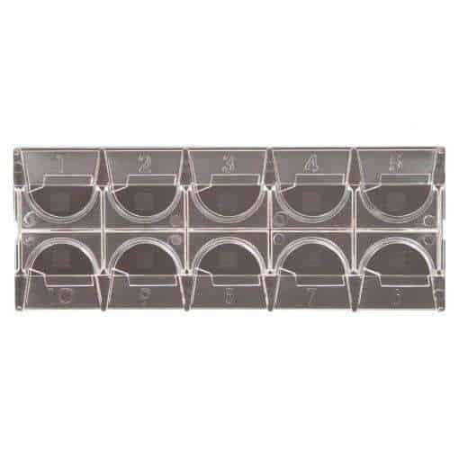 KOVA Glasstic Slide 10 - 100 Slides w/counting grids