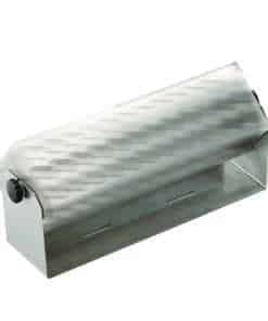 Hinged foot for test tube racks