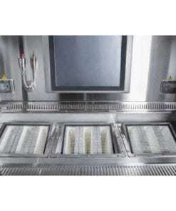 GloveFAST Cyto Pharma 2-5-3 - (2 pass box - 5 feet - 3 gloves) - epoxy painted steel version
