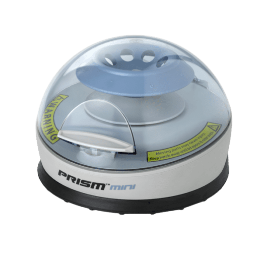 Prism Mini Centrifuge complete with 8 place 1.5/2.0ml rotor & 4 place PCR strip rotor 230V UK cord | Medical Supply Company