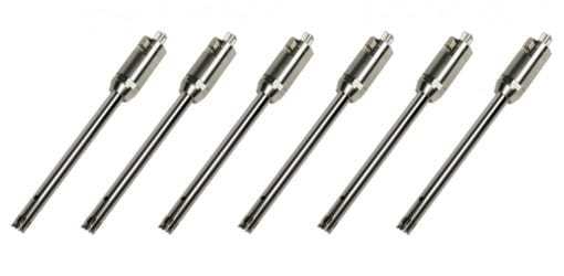 7 mm x 110 mm Stainless Steel Generator Probes (6 Pack) | Medical Supply Company