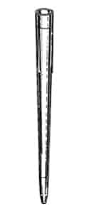 NON STERILE. White tip for automatic pipette MLA type.