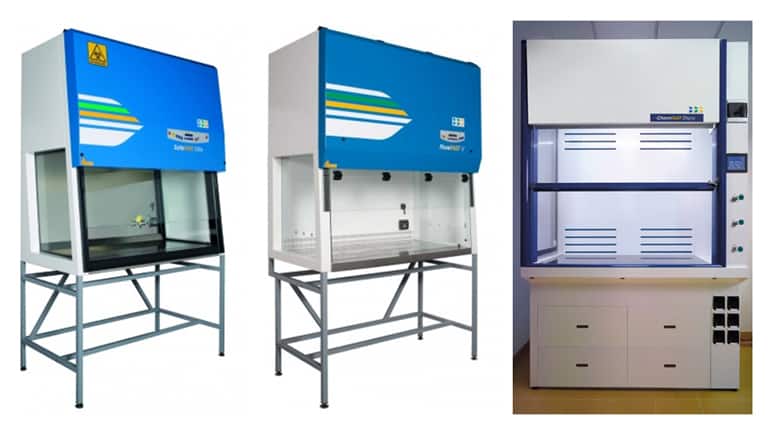 correct enclosure for your laboratory, Clean Air, Containment, biological safety cabinet, fume hood, chemical fume hood, laminar flow hood, ductless fume hood | Medical Supply Company
