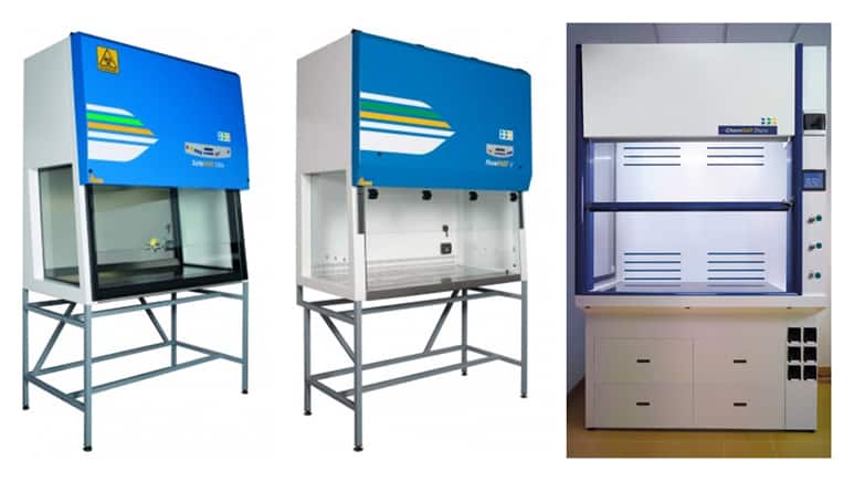 correct enclosure for your laboratory, Clean Air, Containment, biological safety cabinet, fume hood, chemical fume hood, laminar flow hood, ductless fume hood fume hood, biosafety cabinet, biosafety cabinets, | Medical Supply Company