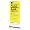Covid 19 Pull up Physical Distancing outside | Medical Supply Company