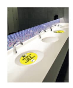Covid 19 Sink Covers- variable sizes available Not to use due to social distancing | Medical Supply Company