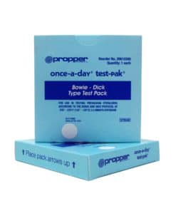 Once-A-Day® Bowie-Dick Test Pak®