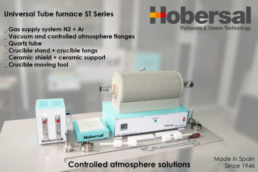 ST Series ( Universal tube furnaces ) up to 1100ºC