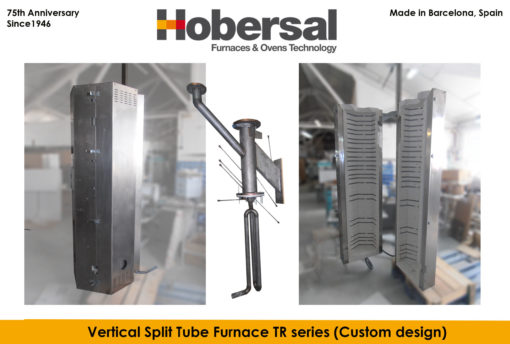TR series (Vertical Split Tube Furnaces