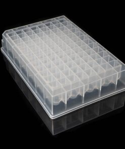 1.0mL, 96 square wells, ‘U’ bottom. Low profile plate | Medical Supply Company