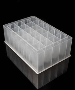 2.2ml, 96 square wells, Pyramid bottom plate | Medical Supply Company