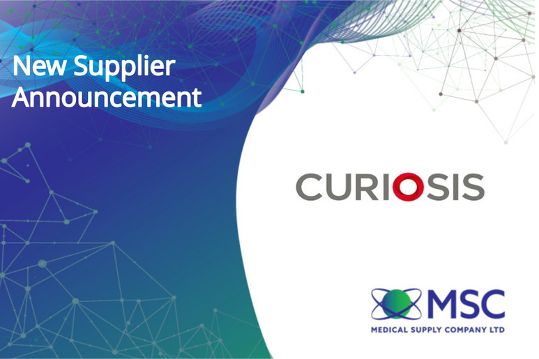 New supplier announcement Curiosis | Medical Supply Company