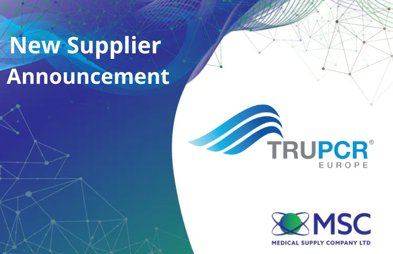 New supplier announcement TRUPCR Europe | Medical Supply Company